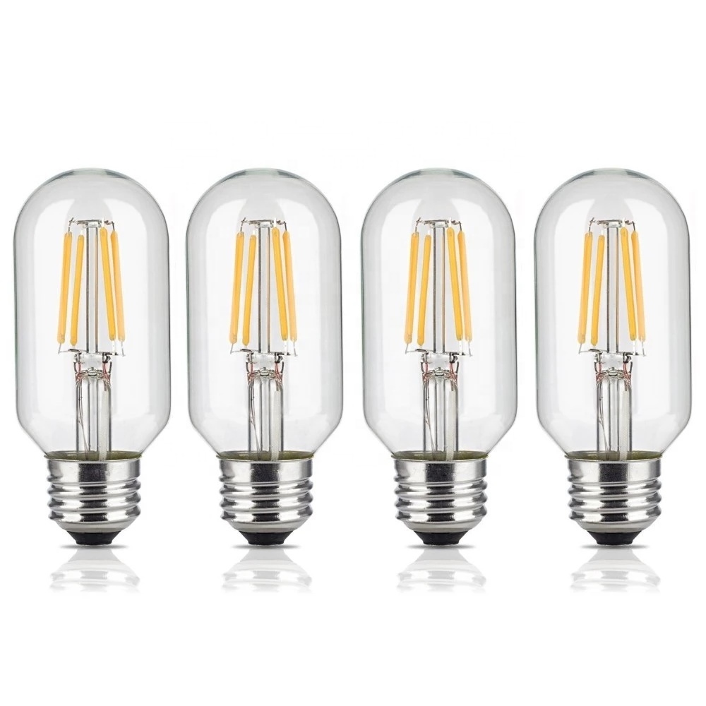 Outdoor String Lights Glass Edison Bulb Lights Led Filament Bulb T45 Led Light