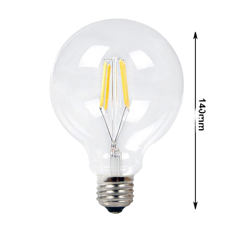 Wholesale Custom Retro Light Bulb G95 Filament Incandescent Bulb Edison Lamp