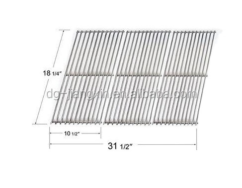 3 groups to replace the stainless steel cooking grid of the gas grilled frame BBQ Cooking Grill