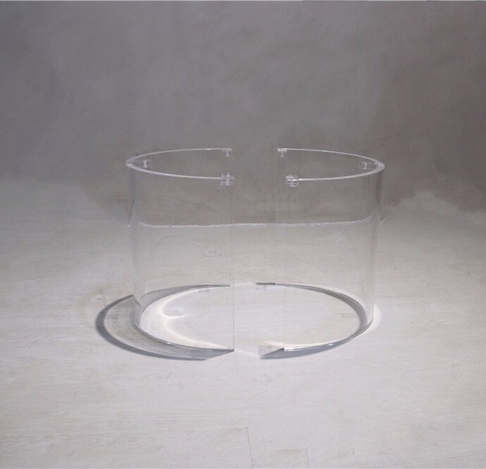 Acrylic Legs Transparent Furniture Base Part  Foot Accessories Modern Table Wholesale table leg