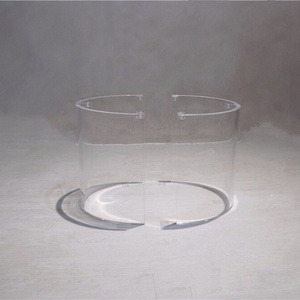 Acrylic Legs Transparent Furniture Base Part  Foot Accessories Modern Table Wholesale table leg