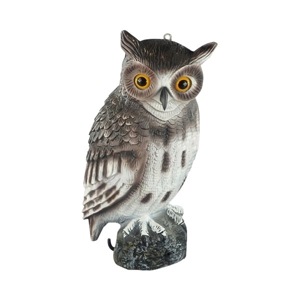 Plastic Outdoor  Owl Garden Decoration for Scraing the Crows