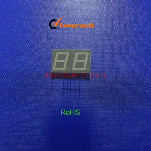 0.8inch green color Dual Digits 7-Segment LED Digital Display