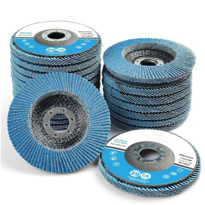 High Quality Zirconia Aluminum Flap Disc Abrasive Polishing Flap Wheel Grinding Flap Disc for Stainless Steel