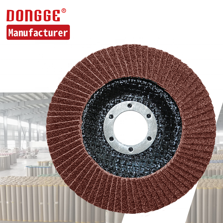 115mm Aluminum Oxide Flap Disc Angle Grinder Polishing Disc Abrasive Grinding Disc for Hardware