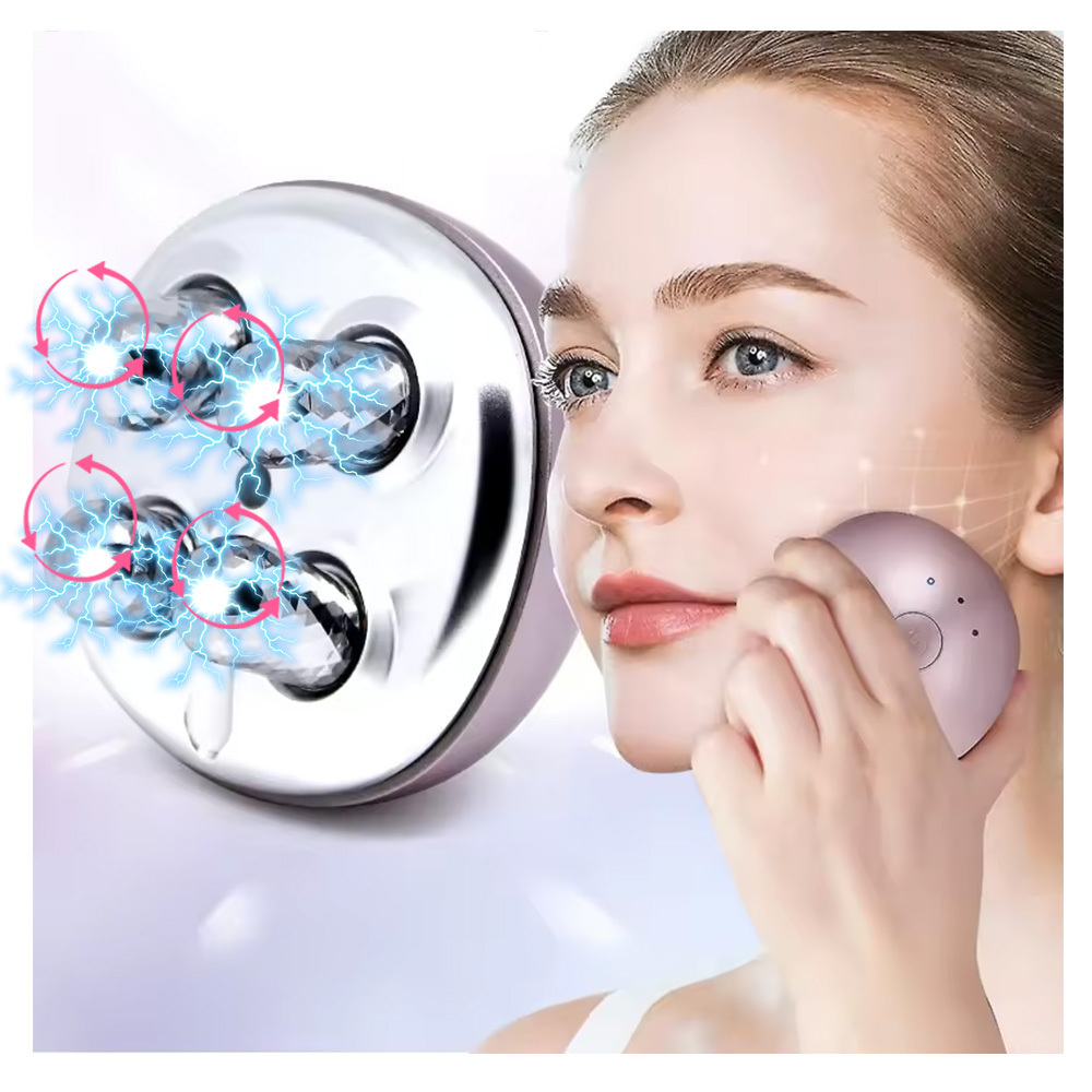 Electric V Line Face Sculpting Tightening Vibrating EMS Microcurrent Facial Toning Device Full Face Lifting Massagers