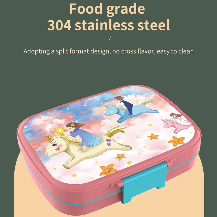 Factory Wholesale Custom Rectangle Stainless Steel Tinplate Suitcase Metal Lunch Box Empty Tin Lunch Boxes