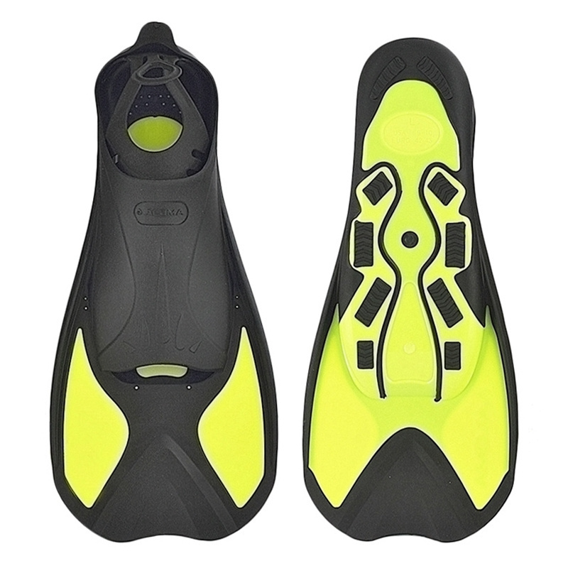 ALOMA Wholesale Durable TPR Silicone Freediving Fins Flipper Shoes Diving Snorkeling Swimming Fins For Adult Divers