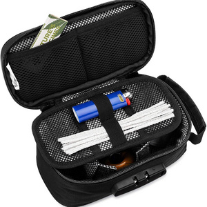 Waterproof Portable Smell Proof Case Bag Soft Odor Resistant Stash With Combination Lock Tool Bag