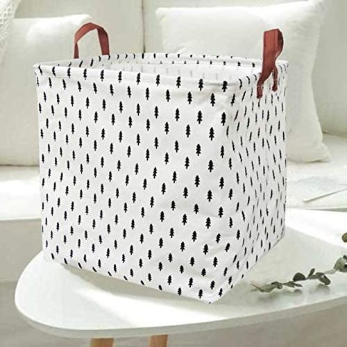 Canvas fabric toy folding storage box,PE waterproof storage box, closet organizer