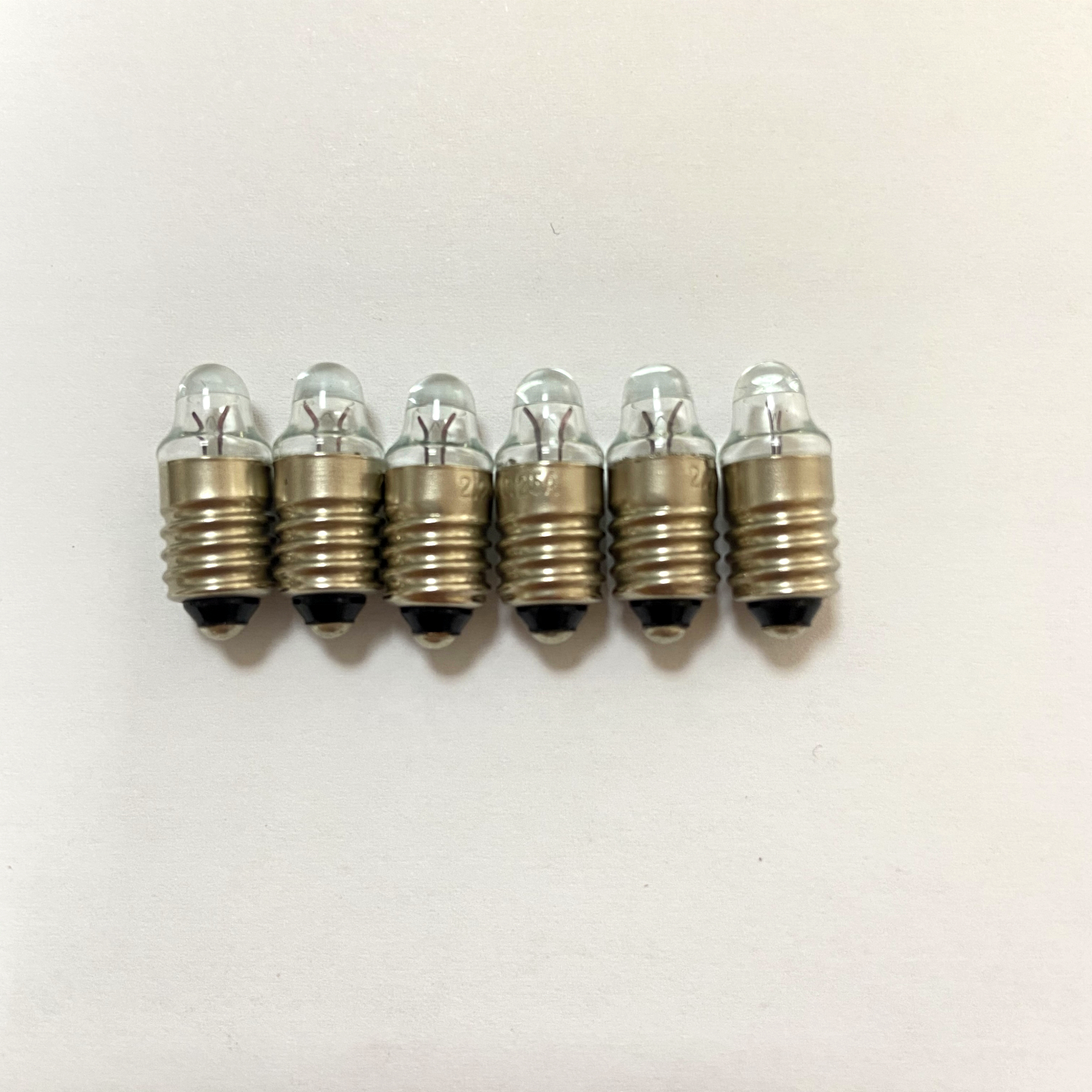 Flashlight bulb 2.5v 1.5v 3.8v experimental small bulb physics electric screw small bulb