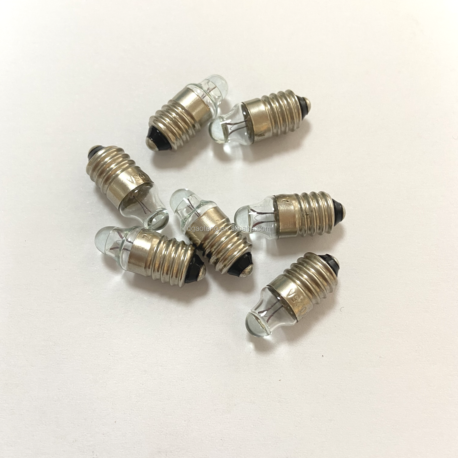 Flashlight bulb 2.5v 1.5v 3.8v experimental small bulb physics electric screw small bulb