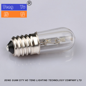 3LED   Wholesale E14 papaya led bulb 14V0.2W outdoor waterproof color decorative bulb