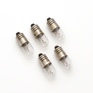 T10X28 e10 spiral base miniature indicator bulb 12V3W for school science teaching