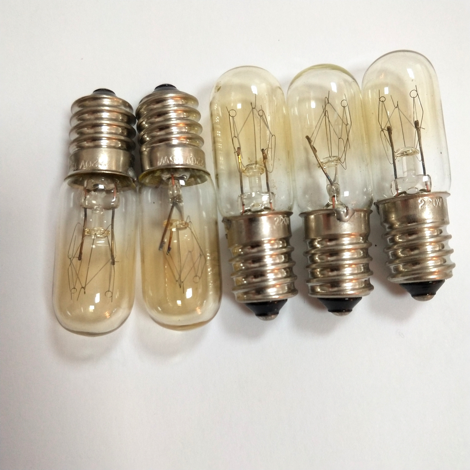 Hot sale T16 E14 equipment miniature indicator bulb 220/260V6/10W microwave oven bulb salt lamp incandescent bulb