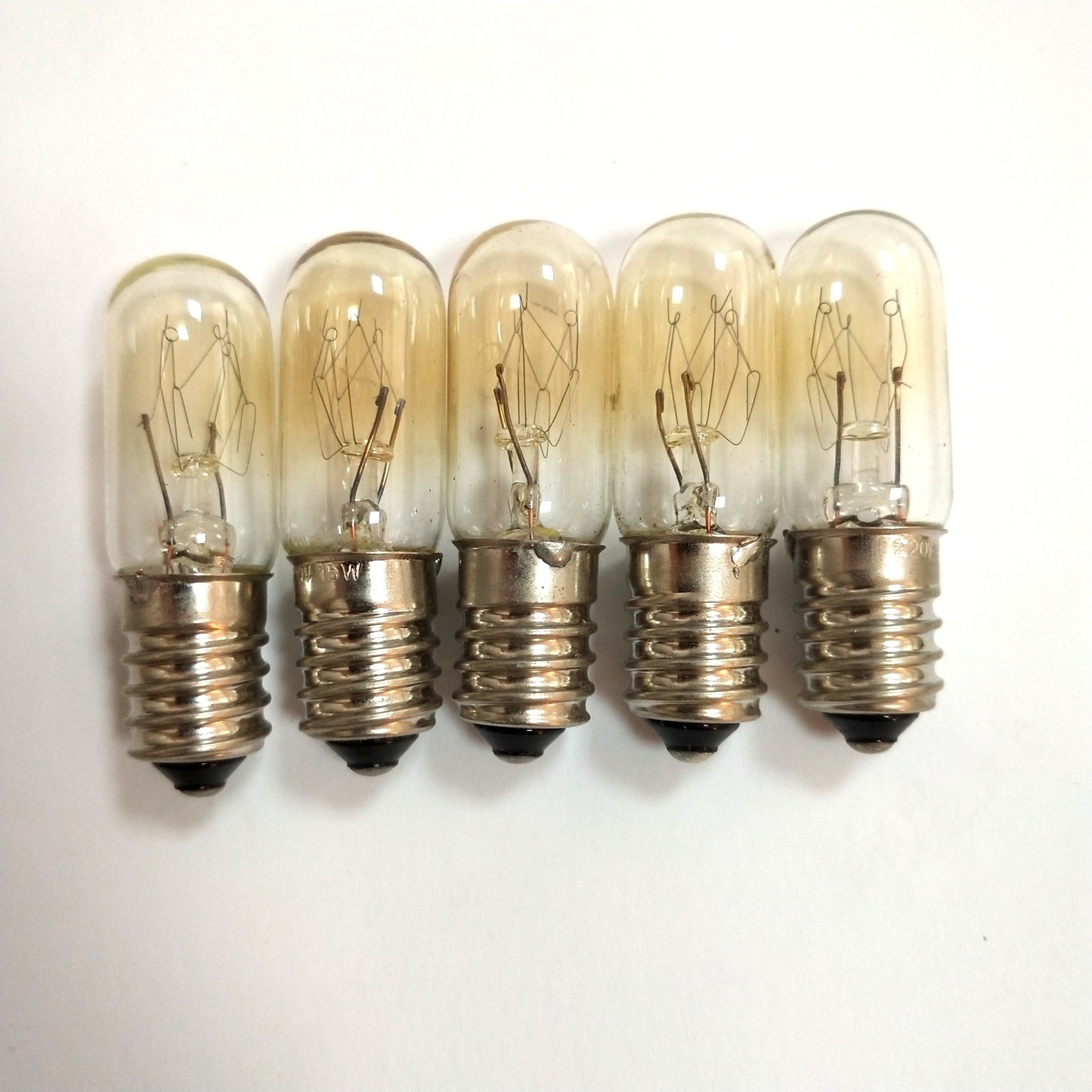 Hot sale T16 E14 equipment miniature indicator bulb 220/260V6/10W microwave oven bulb salt lamp incandescent bulb