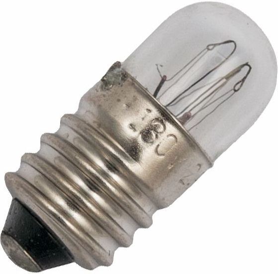 T10x28mm tubular mini incandescent bulb 12V3W, 6.3V0.25A instrument equipment BA9S bayonet indicator bulb