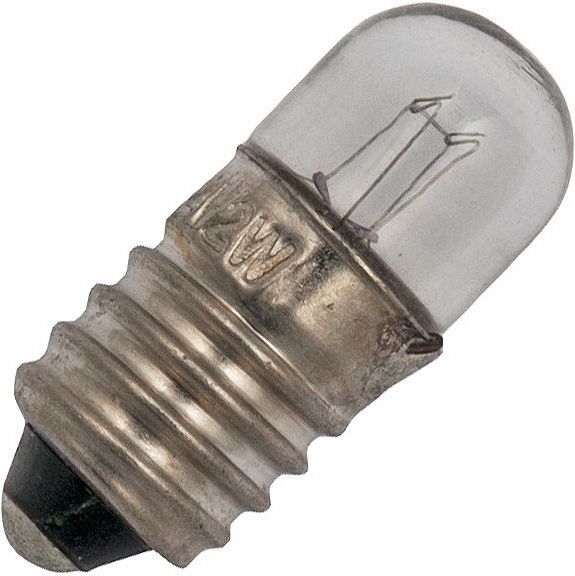 T10x28mm tubular mini incandescent bulb 12V3W, 6.3V0.25A instrument equipment BA9S bayonet indicator bulb