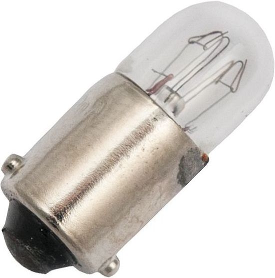 T10x28mm tubular mini incandescent bulb 12V3W, 6.3V0.25A instrument equipment BA9S bayonet indicator bulb