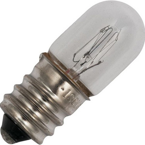 E12 T13x33 tubular tungsten lamp 18V instrument indicator bulb