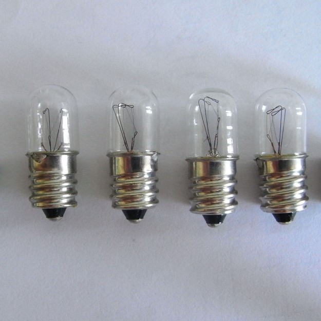 E12 T13x33 tubular tungsten lamp 18V instrument indicator bulb