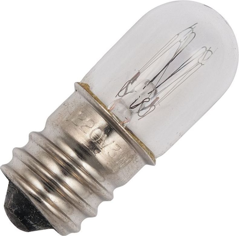 E12 T13x33 tubular tungsten lamp 18V instrument indicator bulb