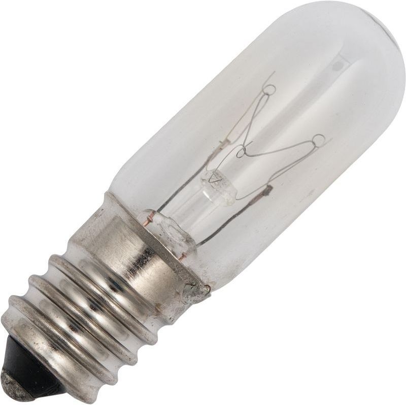 T16x54mm E14 spiral base tubular incandescent bulb 130V5W equipment indicator bulb