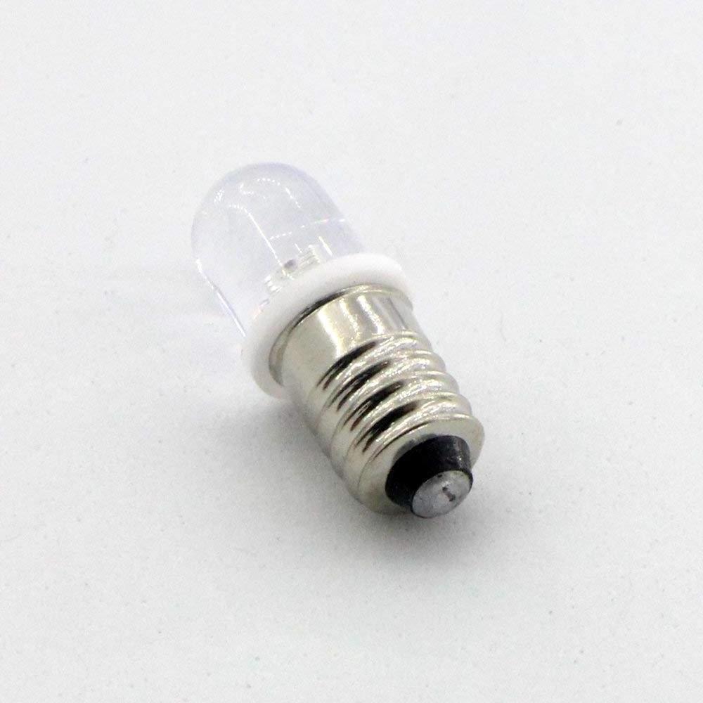 LED E10 Screw bulb warning signal bulb E10 DC 3V/3.8V/4.5V physical experiment small light bulb