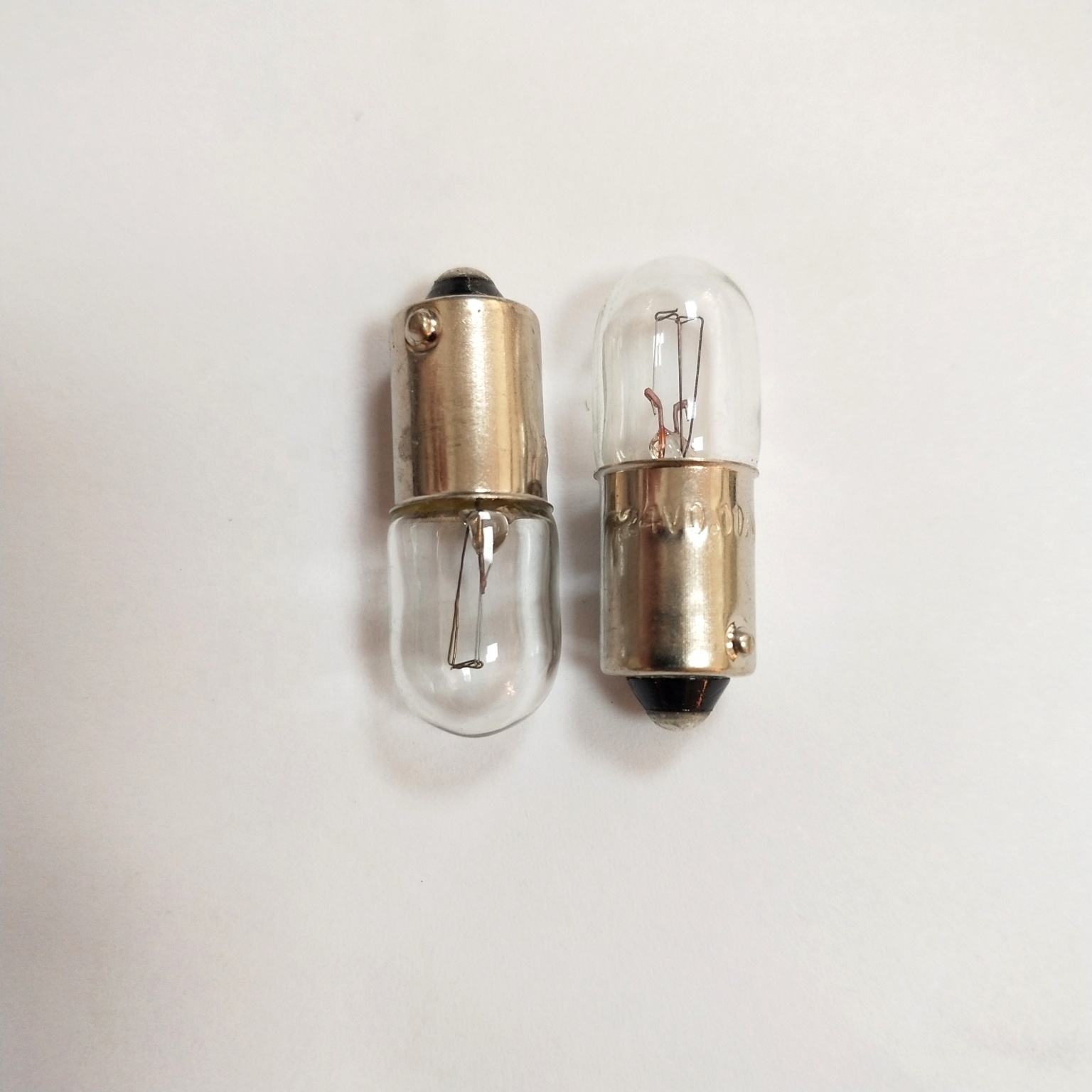 Micro tube indicator bulb BA9S bayonet base indicator bulb 24V3W, 30V2W, 12V3W equipment bulb