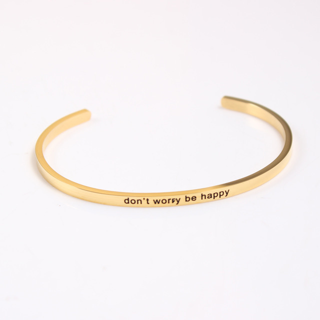 Wholesale fashion jewelry Engraved Personalized Message Customized Stainless Steel Bracelet For Women Men