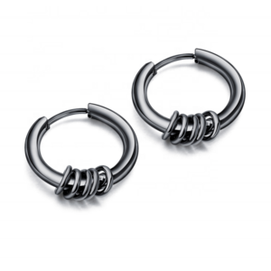 Cheapest Factory Price Hoop Stainless Steel Men Earrings