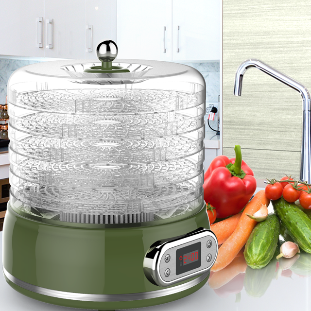 Electric mini 5 -10 trays Customize home food dehydrator food processor  Circular shape  Fruit dryer