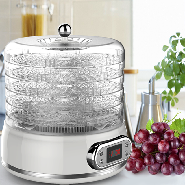 Electric mini 5 -10 trays Customize home food dehydrator food processor  Circular shape  Fruit dryer