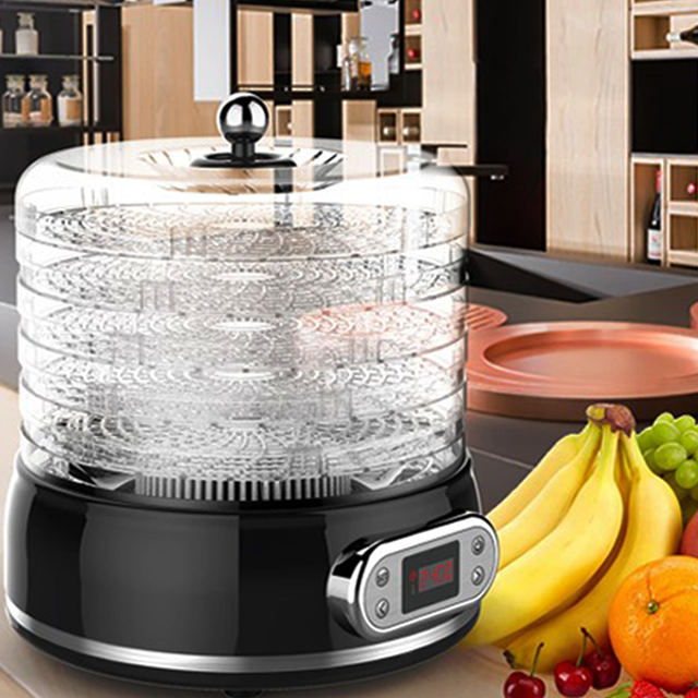 Electric mini 5 -10 trays Customize home food dehydrator food processor  Circular shape  Fruit dryer