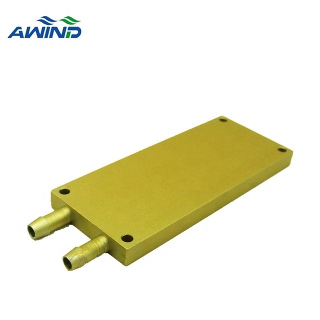 High power air conditioner TEC water block liquid cold plate friction stir welding cooled heat sink for electronic products