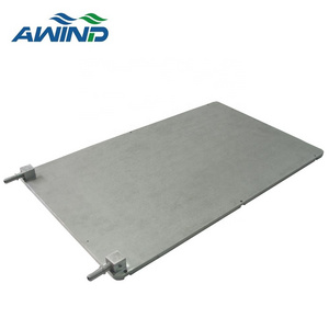 Liquid cooling plate auto electrical vehicle battery water cold plate customized cooler block thin plate micro channel heat sink