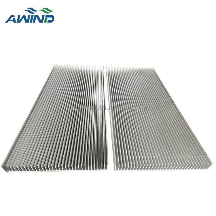 Large heat sink 300mmx1000mm aluminum extrusion profile heatsink 1500 mm length for transistor, igbts, grow bar