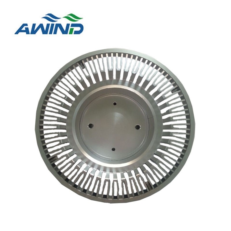 Low profile 100W 150 watt LED chip light extruded server heatsink aluminum extrusions cylinder heat sink with anodized treatment