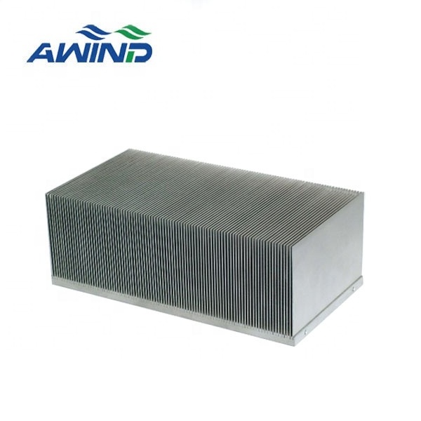 High quality custom aluminum bonded fin extrus heat sink customized flexible radial heatsink system pc cooler disipador de calor