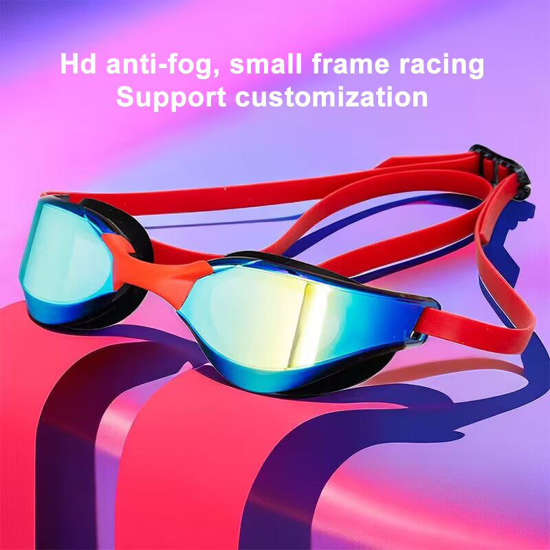 Custom Logos Racing Swimming Goggles,Swim Goggles Anti-fog Eye Protection,Swim Goggles Silicone