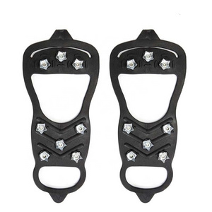 High quality hiking shoes ice climbing grip crampons rock climbing nails silicone skate nails snow cleats