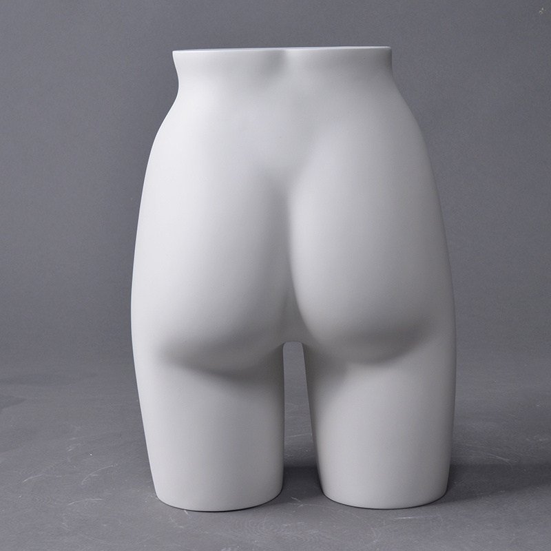 Sexy lower body big hips bottom underwear display curvy lifelike butt female bottom mannequin for sale