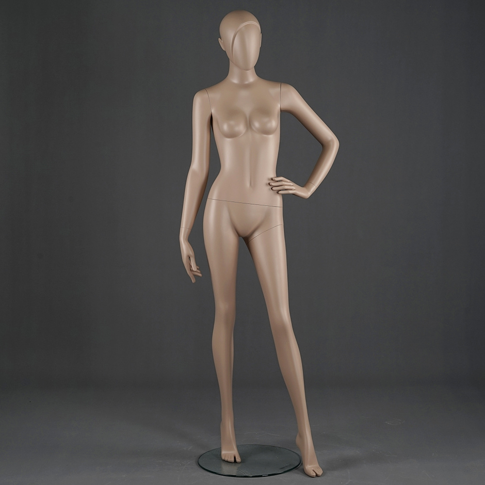 sculpture champagne gold female dummy mannequin glossy golden color mannequin manikin clothing