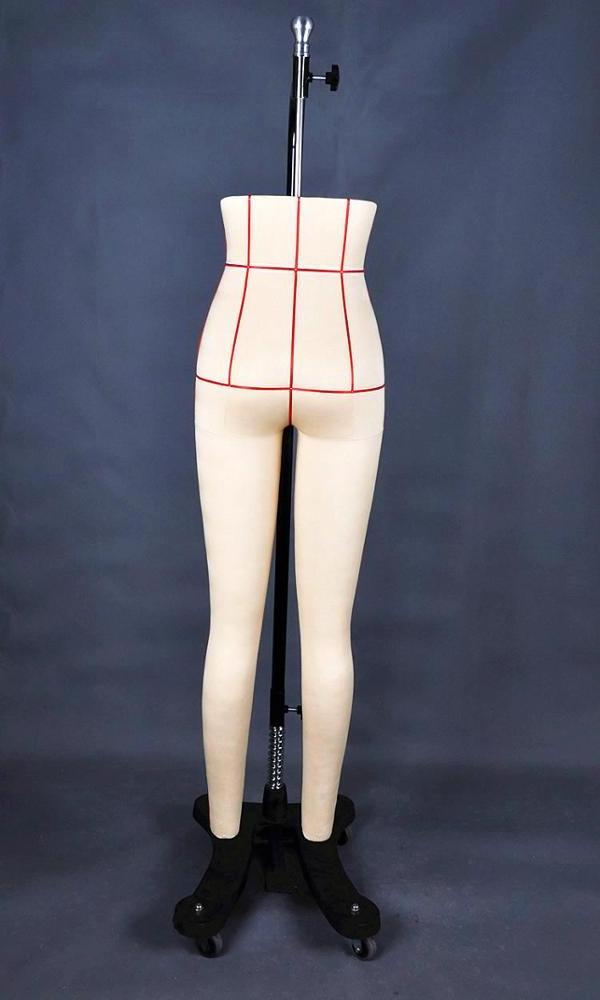 Adjustable lower body mannequin leg form,dressmaker mannequin leg for trouser  pants