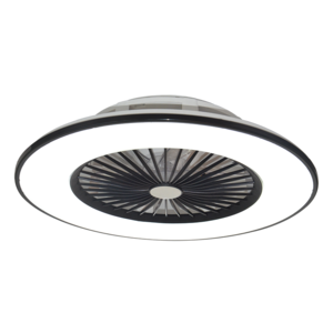 Modern Ceiling Fan Lights 3 Speed Adjustable Remote Control Round Fan Lamps Invisible Ceiling Lamp Fan