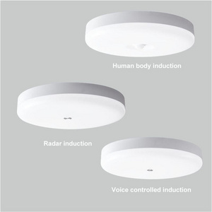 Highlight Adjustable Hanging 3000K 4000K 6000K Indoor Sensor Motion Round Slim Led Ceiling For Room Decorating Light