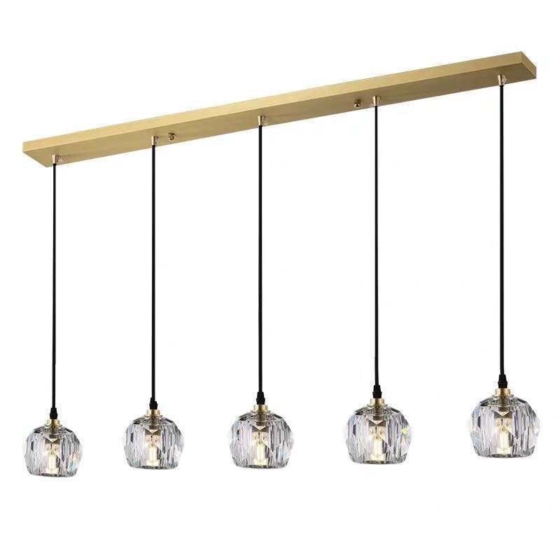 In Stock Adjustable Light Nordic Bed Dining Villa Ac 220V Dinning Table Salons Chandelier Modern