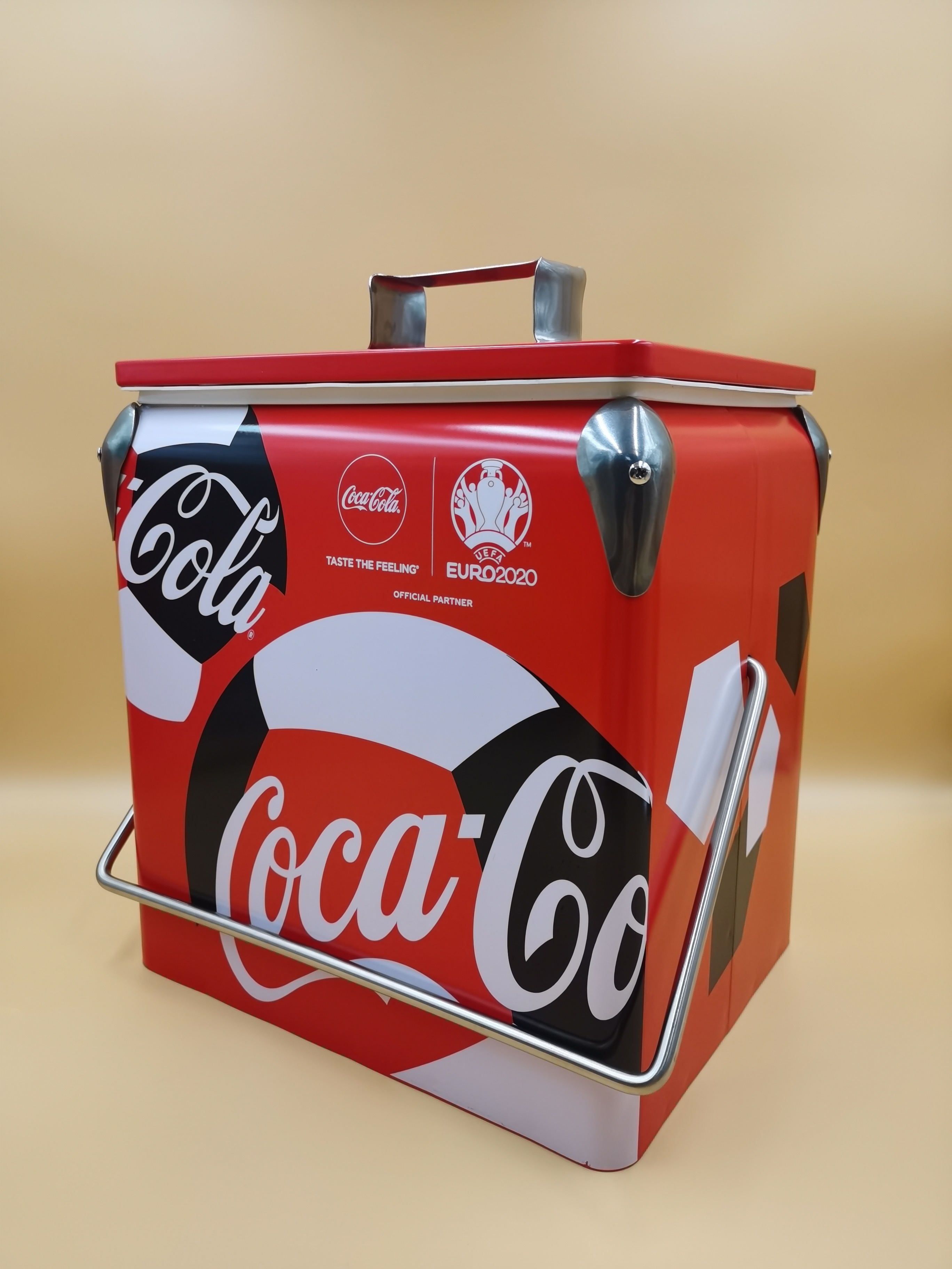 13L Cooler Box vintage cooler bag ice metal box wine cooler rolling chiller promotional gift wine fridge  top seller