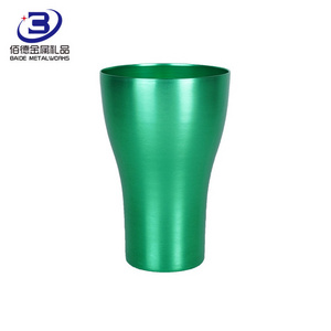 Promotional Colored Party Outdoor Metal Pint Cup Beer Drinking Mug Cup Ball Aluminum Sublimation Tumbler Pint Set Drinking Cup