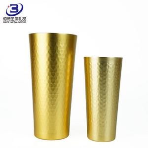 8.Promotional Colored Party Outdoor Metal Pint Cup Beer Drinking Mug Cup Ball Aluminum Sublimation Tumbler Pint Set Drinking Cup